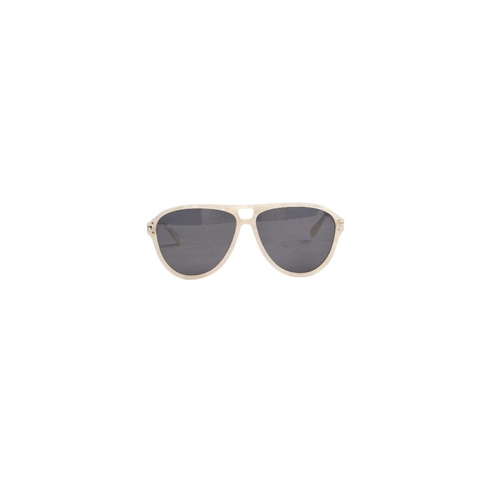 AMIRI White Aviator Logo Sunglasses Size OS $490